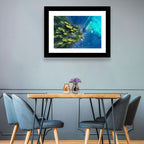Winding Forest Path by Turquoise Lake Wall Art