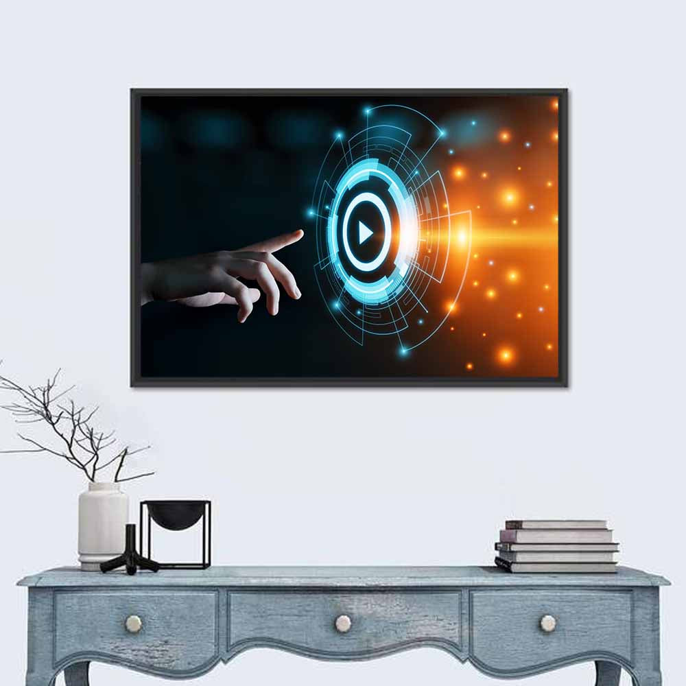 Video Marketing Concept Wall Art