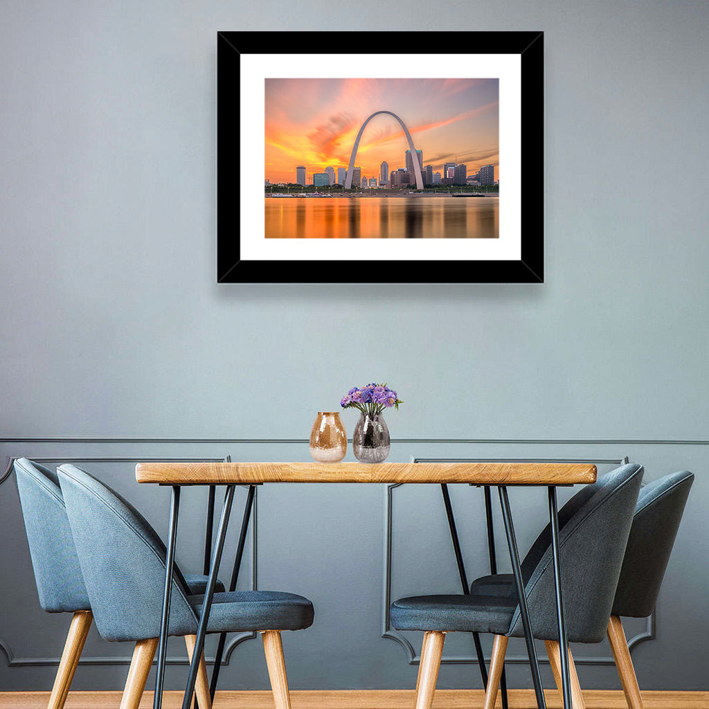 St. Louis Gateway Arch Skyline Wall Art