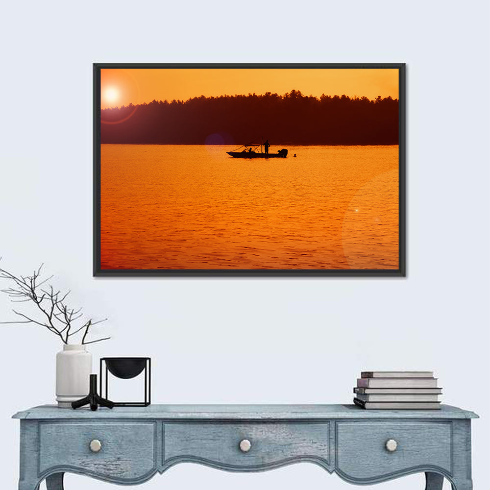 Lake James Sunset Wall Art