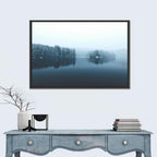 Burr Pond Winter Reflection Wall Art