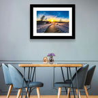 Lake Zorinsky Winter Sunrise Wall Art