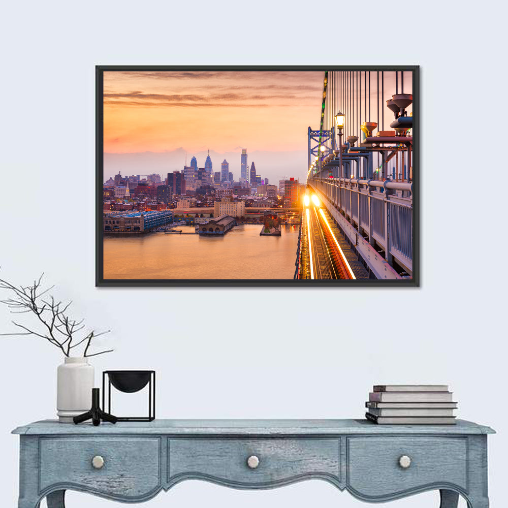 Benjamin Franklin Bridge, Philadelphia Wall Art