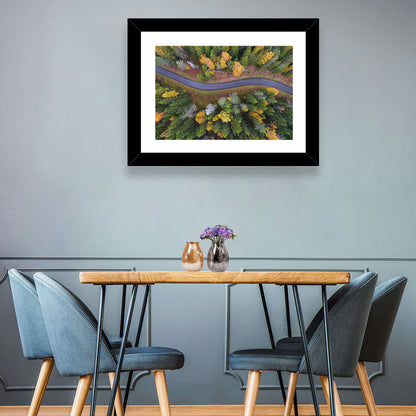 Summer Forest Road Wall Art