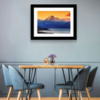 Aoraki Mount Cook Over Lake Pukaki Wall Art