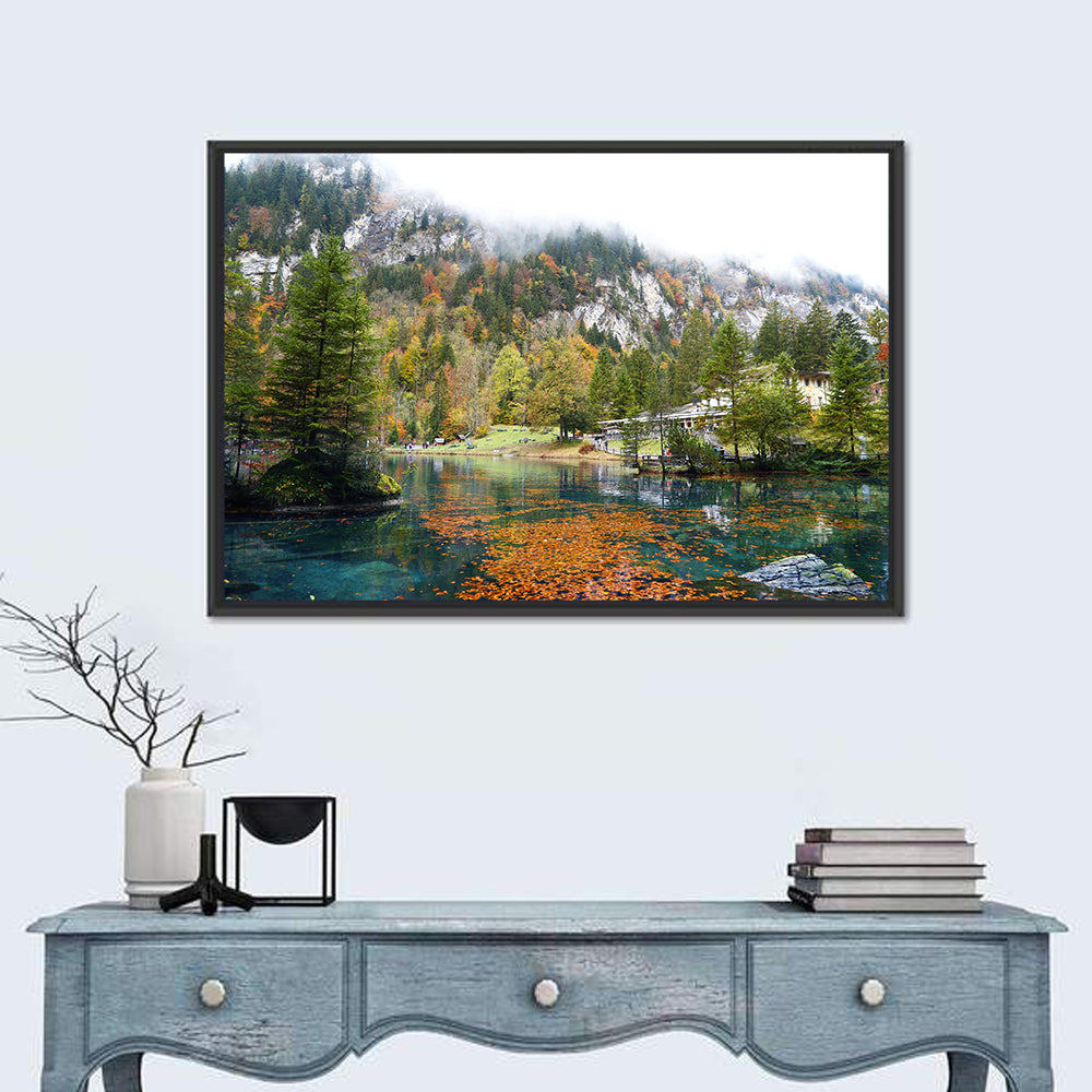 Blausee Autumn Lake Wall Art