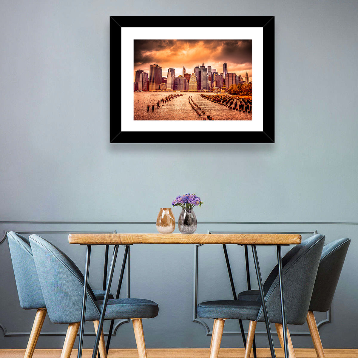 Lower Manhattan Financial District Wall Art