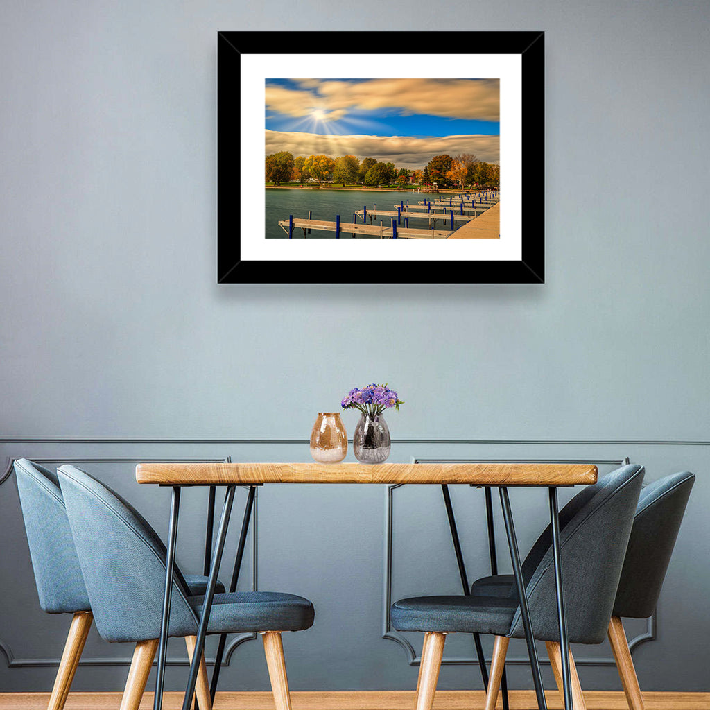 Skaneateles Lake Pier Wall Art