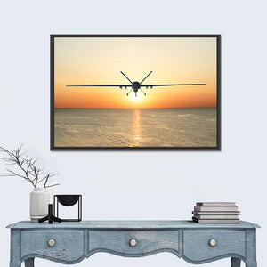 Military Drone Flight Wall Art