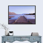 Wanaka Pier at Twilight Wall Art