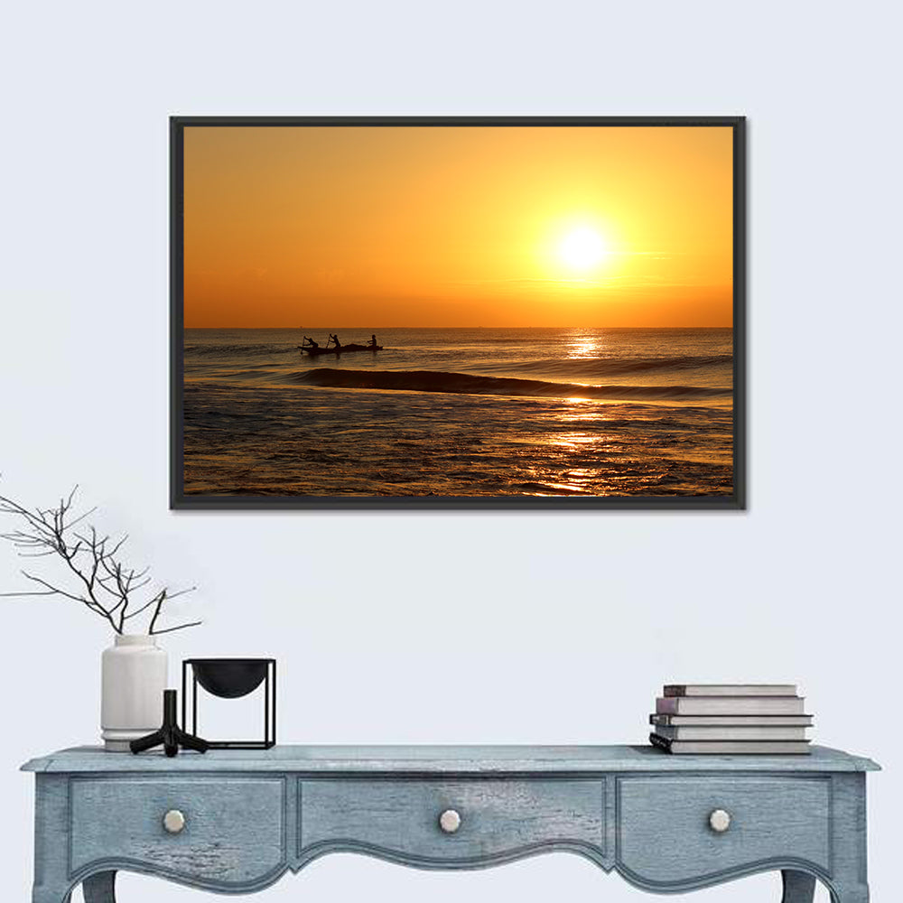 Puri Beach Sunrise Wall Art