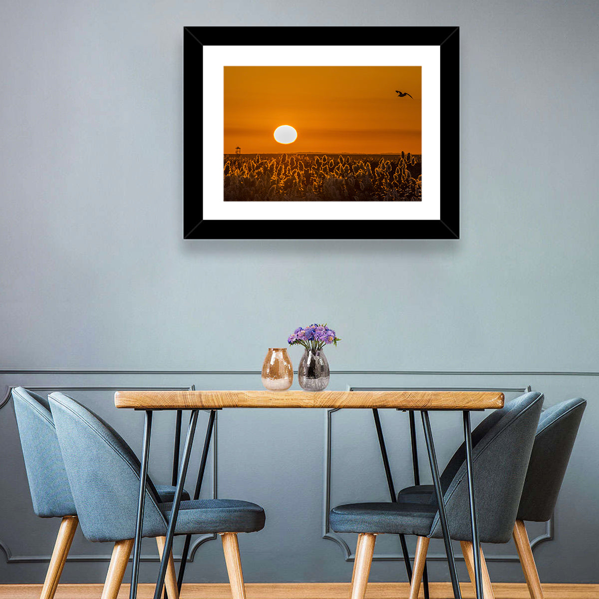 Juyanhai Sunrise Wall Art