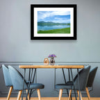 Boulder Reservoir and Flatirons Wall Art