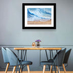 Aerial Turquoise Beach Waves Wall Art