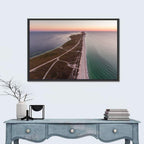 Byriuchyi Island Coastline Wall Art