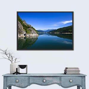 Calm Mountains Lake Wall Art