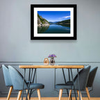 Calm Mountain Lake Reflection Wall Art