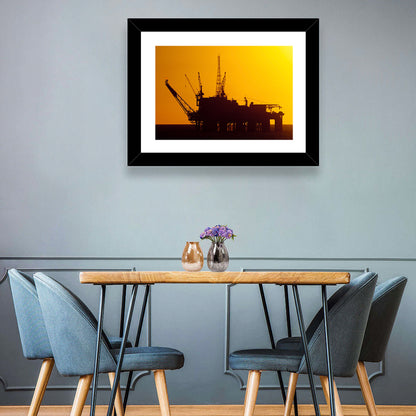 Oil Rig Wall Art