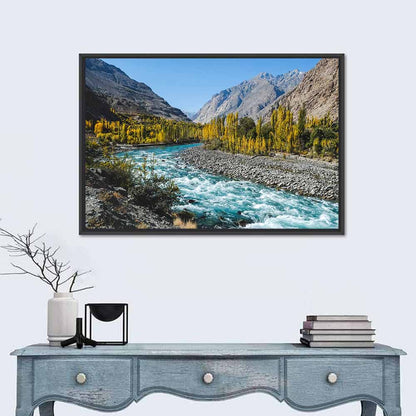 Gilgit River Pakistan Wall Art