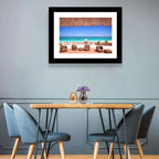 Beach Resort Balcony View Wall Art