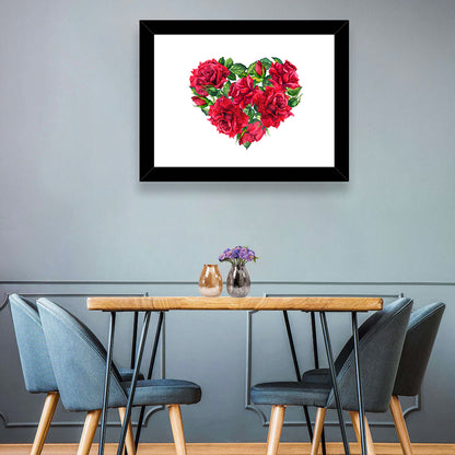 Floral Heart Wall Art
