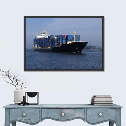 Container Ship Wall Art