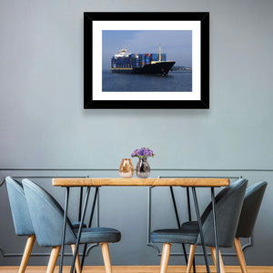 Container Ship Wall Art