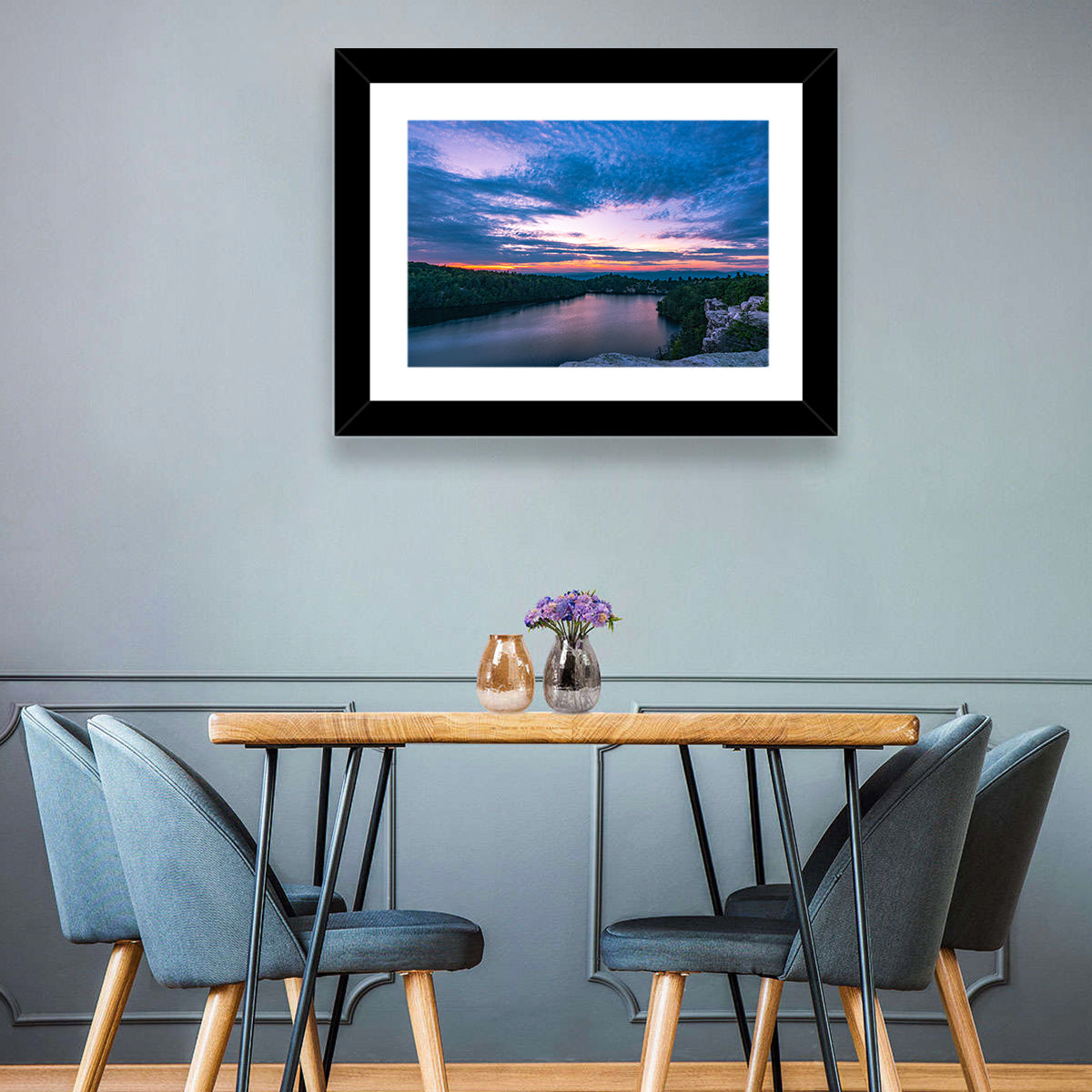 Lake Minnewaska Sunset Wall Art
