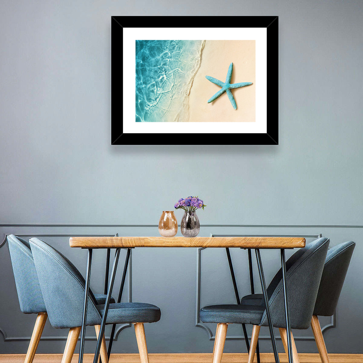 Sandy Beach Starfish Wall Art