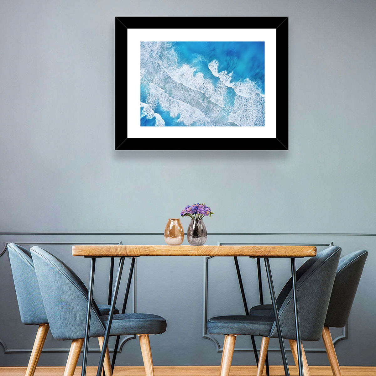 Turquoise Beachscape Wall Art