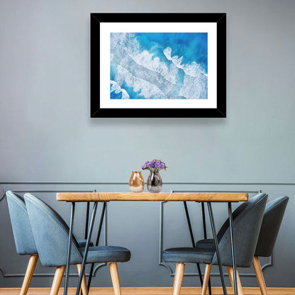 Turquoise Beachscape Wall Art