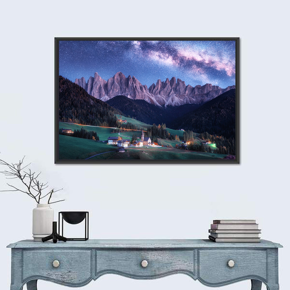 Santa Maddalena Night Sky Wall Art