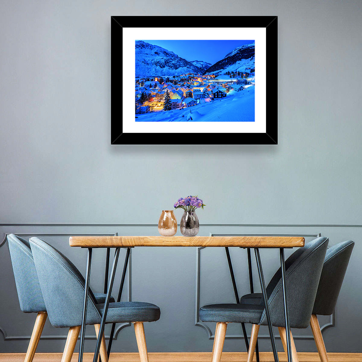 Andermatt Village Wall Art