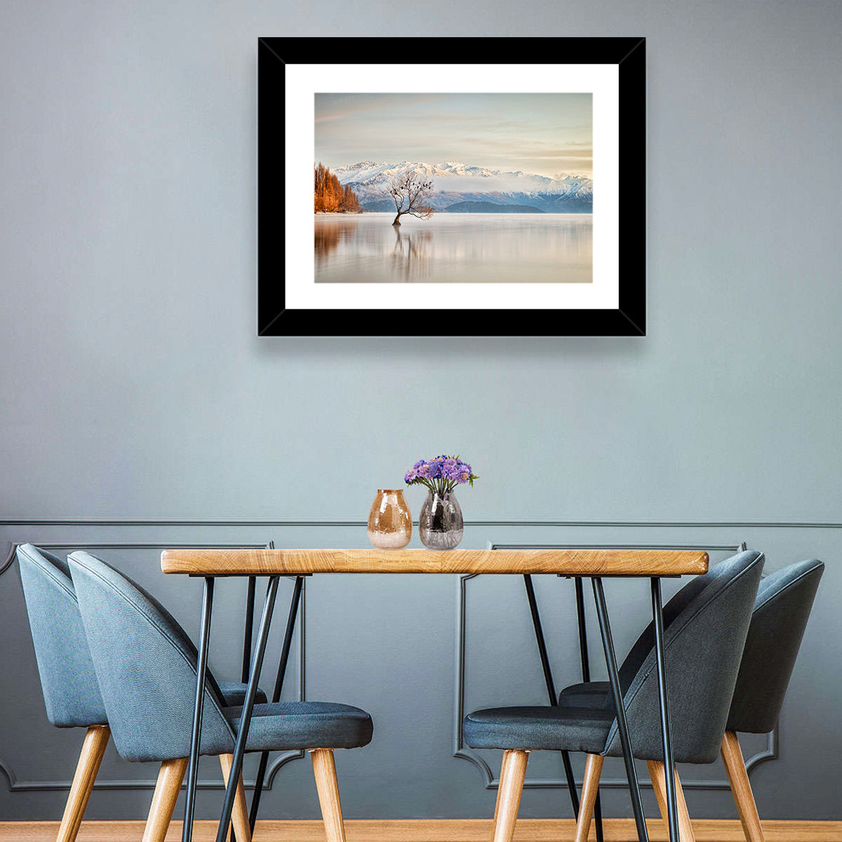That Wanaka Tree, Lake Wanaka Wall Art in a room, landscape