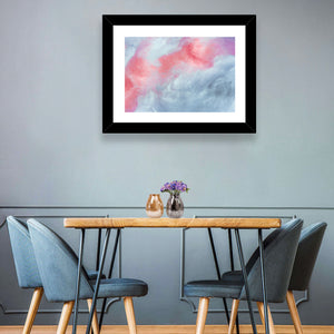 Cotton Candy Abstract Wall Art