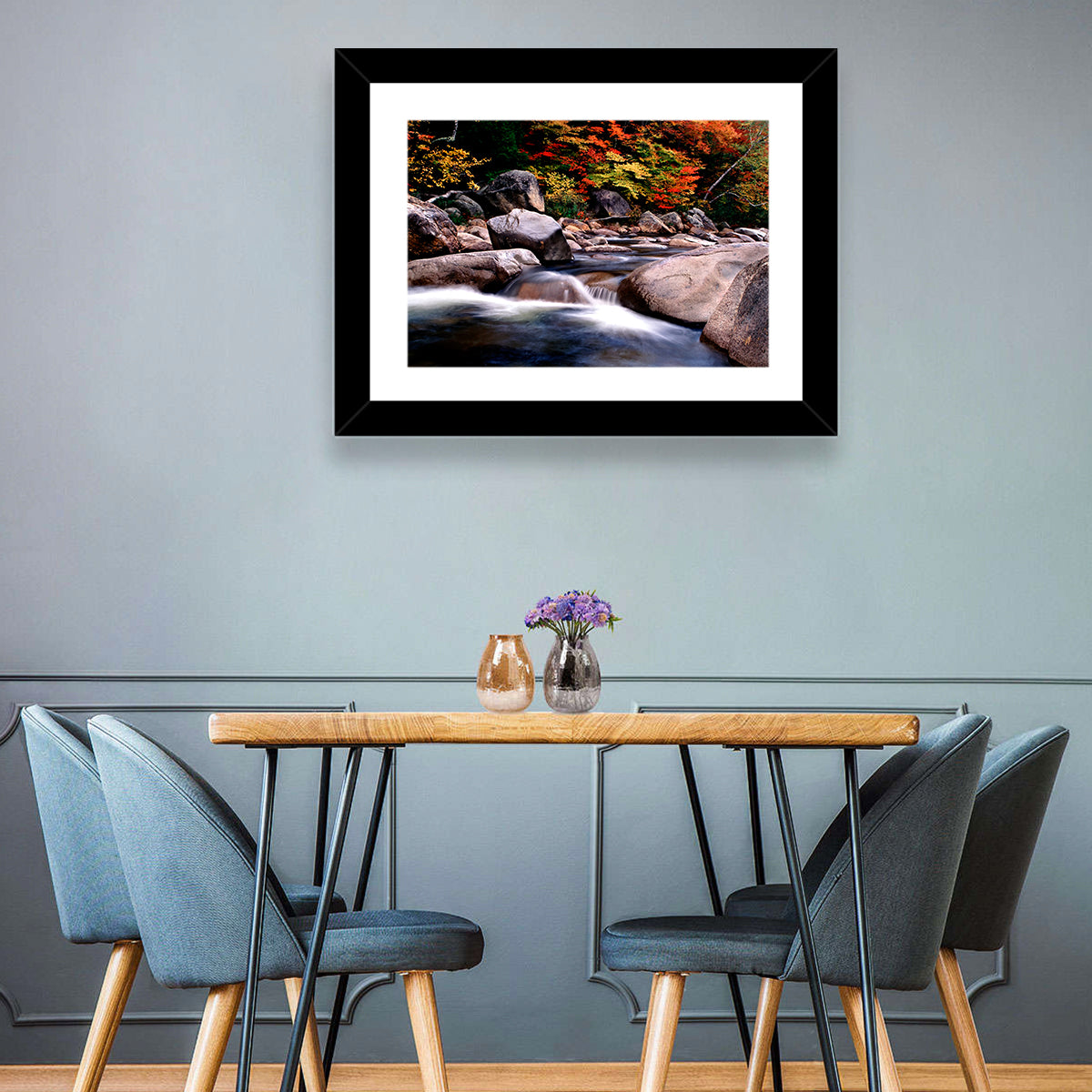 New Hampshire Water Stream Wall Art