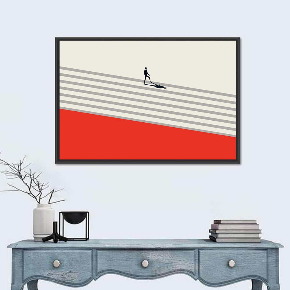 Career Development Concept Wall Art in a room, landscape