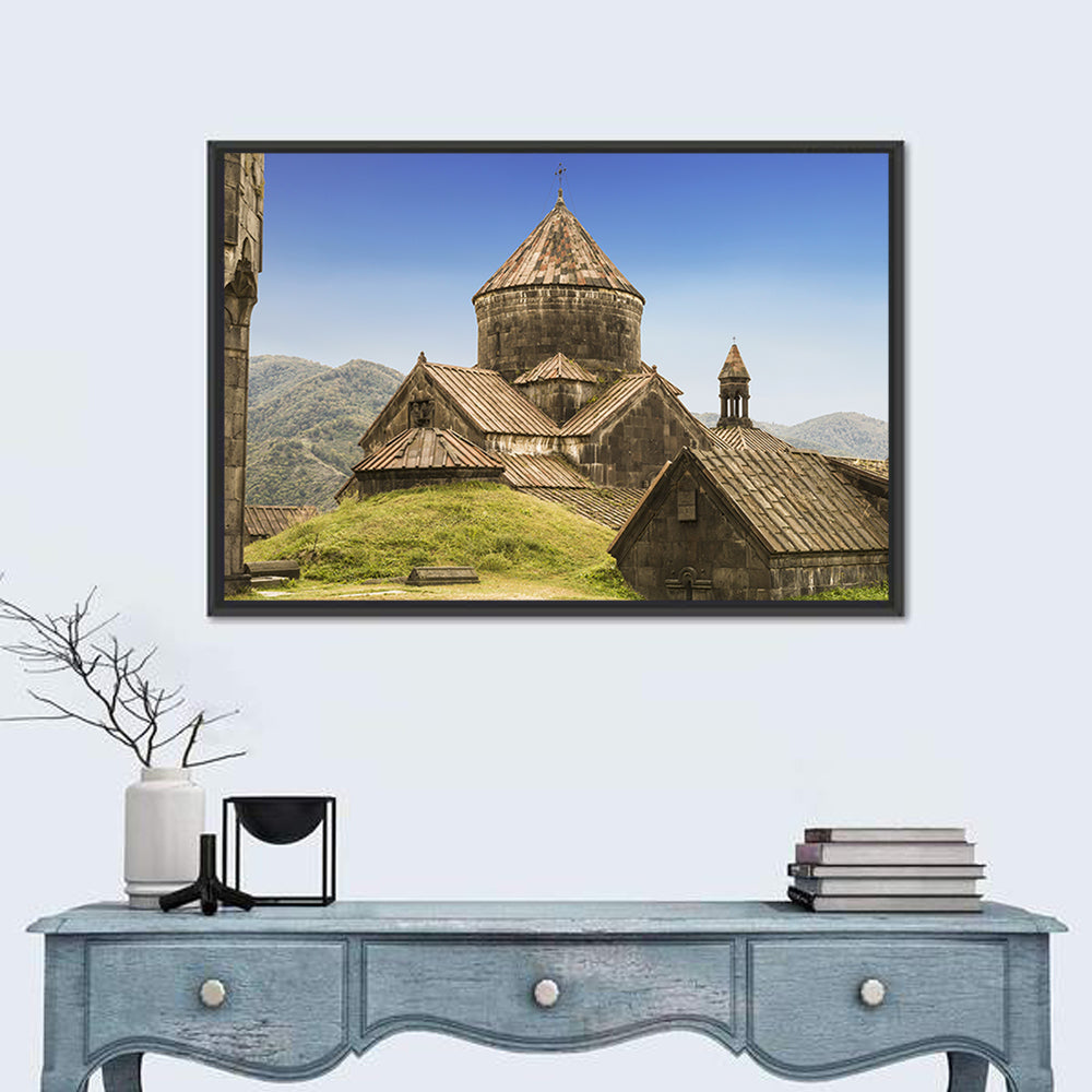 Haghartsin Monastery Stone Dome Wall Art in a room, landscape