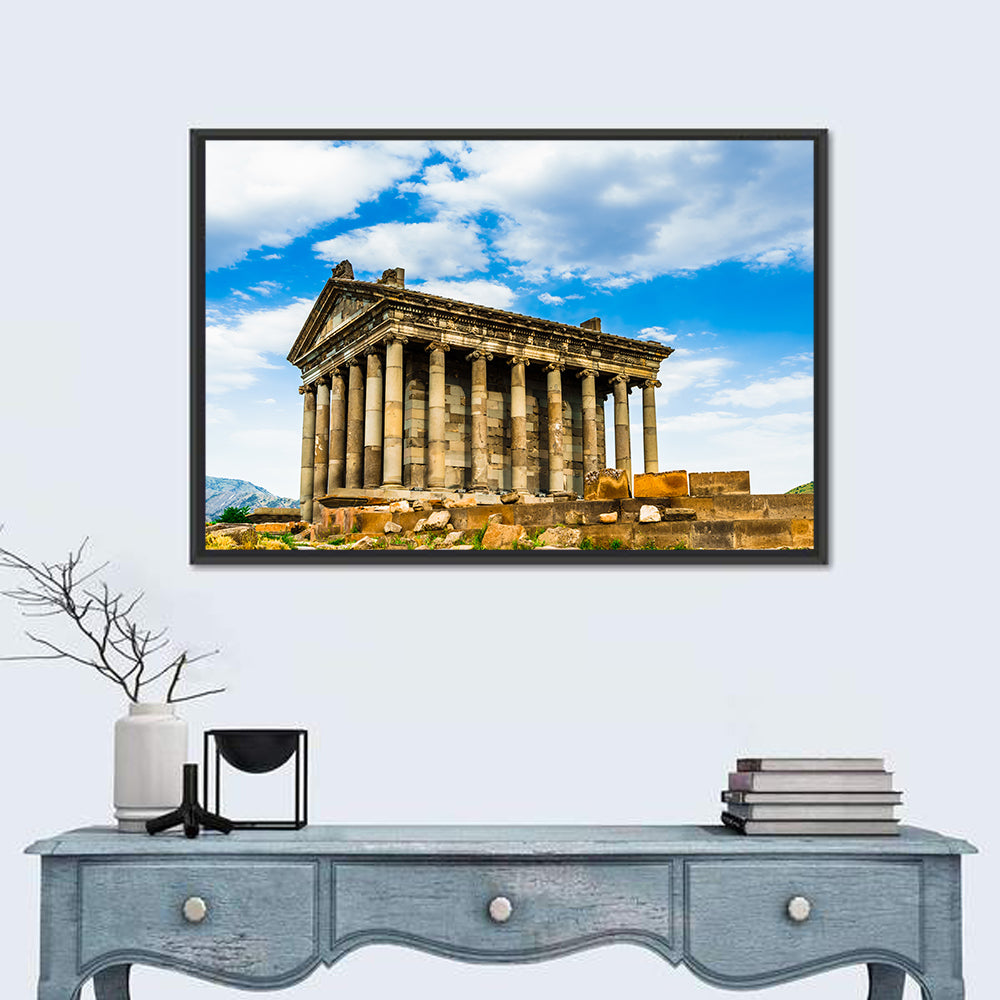Temple of Garni Vintage Landscape Wall Art