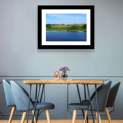 Lake In Pskov Region Wall Art