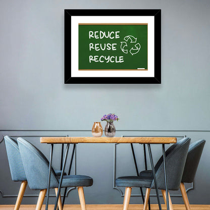 Reduce - Reuse - Recycle Wall Art