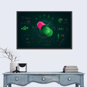 Pharmaceutical Analysis Wall Art