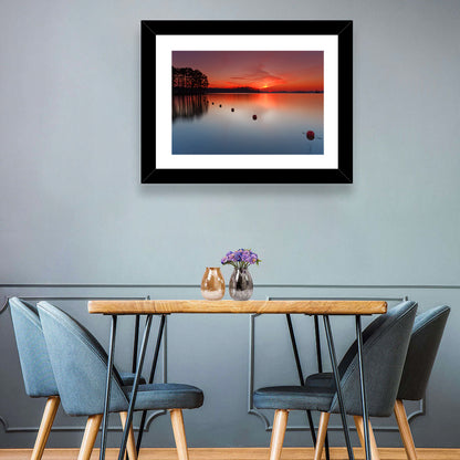 Lake Lanier Sunset Wall Art