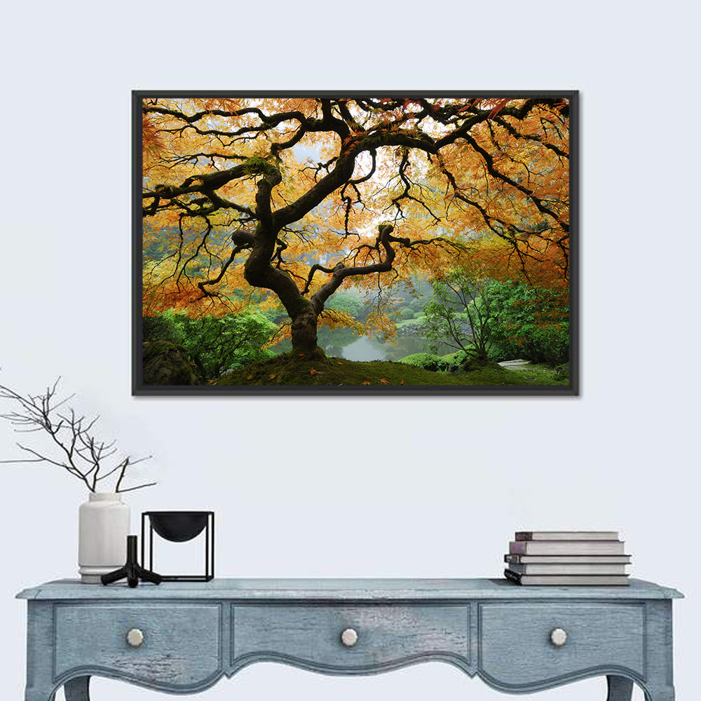 Japanese Autumn Maple Wall Art