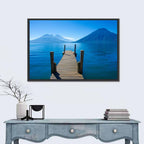 Lake Atitlán Pier View Wall Art