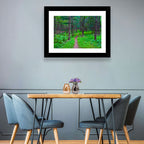 Lush Virginia Forest Trail Wall Art