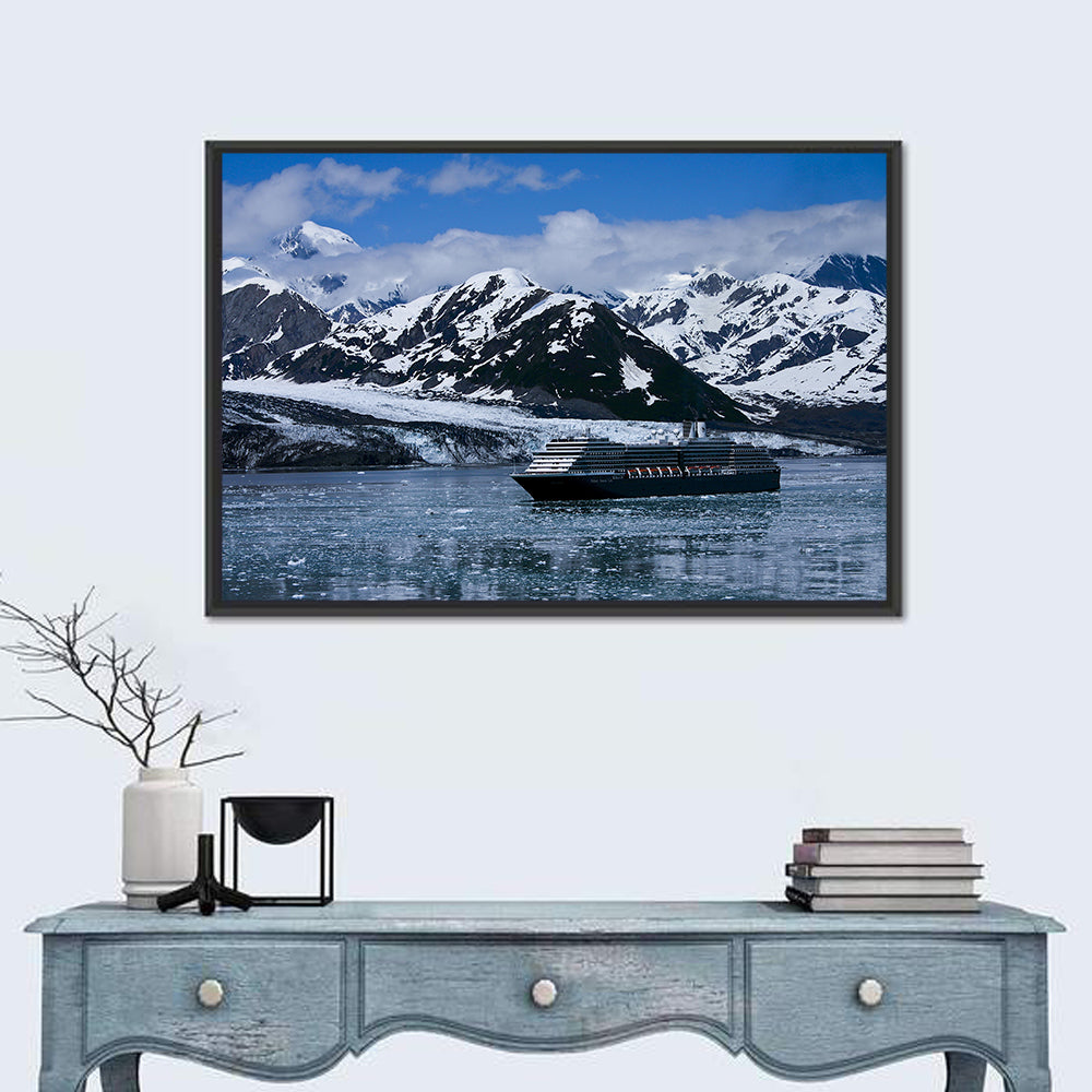 Cruise Ship in Yakutat Bay Wall Art