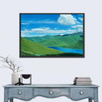 Yamdrok Tso Turquoise Lake Wall Art