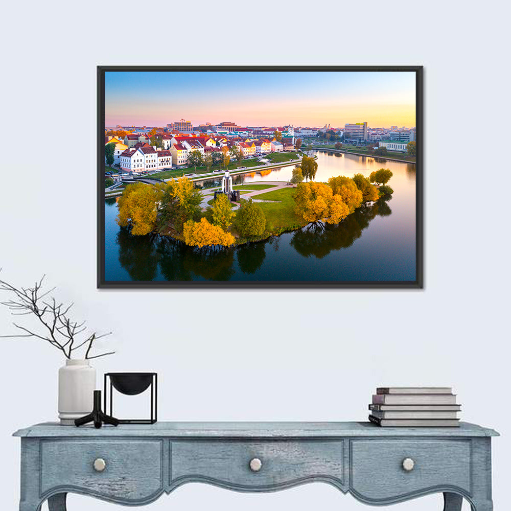 Minsk Island of Tears Golden Dusk Wall Art