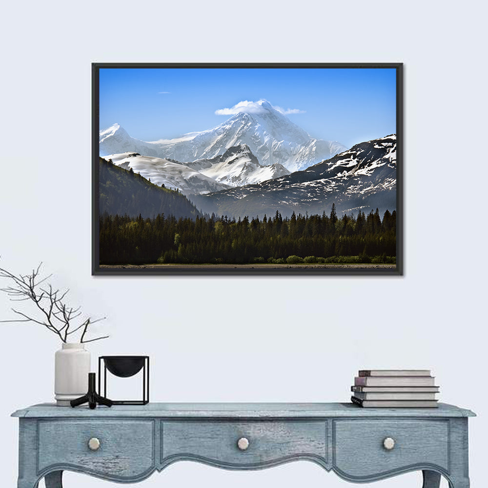 Glacier Bay Snow-capped Peak Wall Art
